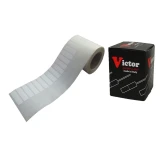 لیبل جواهر دم شیشه ای ویکتور تک ردیف 80×11
