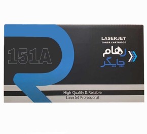 تونر کارتریج پرینتر لیزری رهام چاپگر مشکی 151A