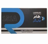 تونر کارتریج پرینتر لیزری رهام چاپگر مشکی 151A