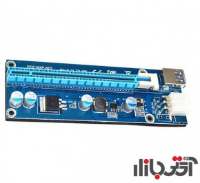 رایزر کارت سرور 6 پین PCIE 1X to PCIE 16X
