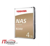 هارد ذخیره ساز توشیبا N300 4TB HDWQ140XZSTA